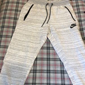 Nike grey knit sweatpants